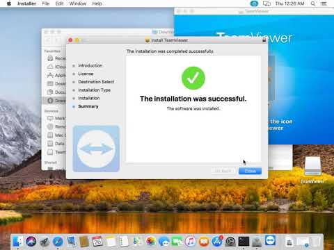 teamviewer installf for mac